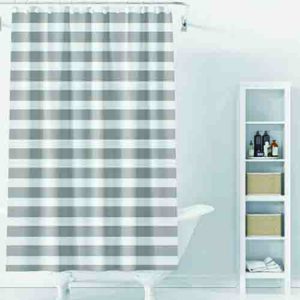 Cortina para Box Bolinhas Azul 180 x 180 cm - Organiz