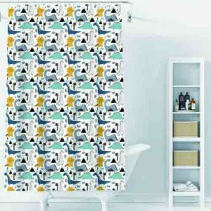 Cortina para Box Folha Coqueiro 180 x 180 cm - Organiz