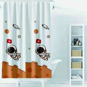 Cortina para Box Mandala Rosa 180 x 180 cm - Organiz