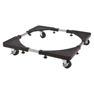 Suporte Giratório com Rodinha Ajustável 45 x 45 cm - Organiz