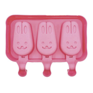 Forma de Picolé Coelhinho em Silicone - Ke Home