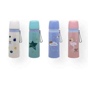 Garrafa Térmica Coloful Day 350 ml com Copo - Ke Home