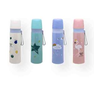 Garrafa Térmica Coloful Day 500 ml com Copo - Ke Home