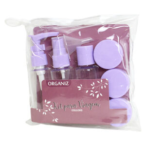 Kit de Frascos para Viagem Collors 7 Peças - Organiz