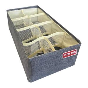 Organizador Retangular 8 Divisórias 32 x 16 x 10 cm - Organiz