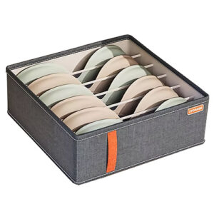 Organizador Retangular 6 Divisórias 32x 32 x 10 cm - Organiz