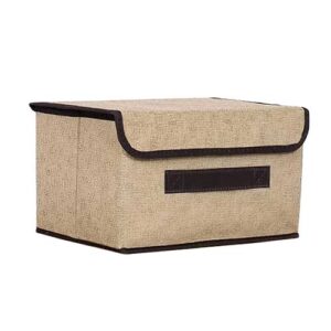 Caixa Organizadora Dobrável com Tampa 27 x 19 x 16 cm - Organiz