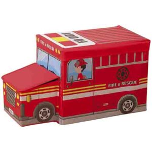 Caixa Organizadora Infantil Caminhão de Bombeiro - Organiz