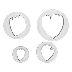 Kit de Cortadores Pétalas de Peônia 4 peças - Konfektt