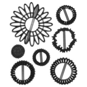 Kit de Cortadores Flor de Gérbera 7 peças - Konfektt