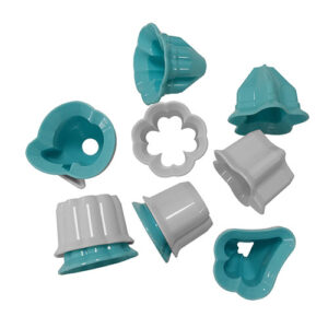 Kit de Cortadores de Biscoitos 12 peças - Konfektt