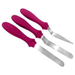 Kit de Espátulas de Confeiteiro 3 Peças - Konfektt
