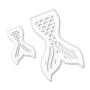 Kit Cortadores e Marcadores Cauda de Sereia 2 peças - Konfektt