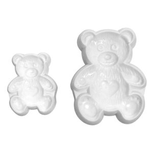 Kit Marcadores e Cortadores Ursinhos 2 peças - Konfektt