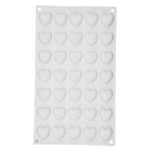 Molde em Silicone Mini Corações - Konfektt