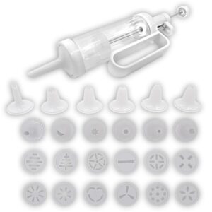 Pistola para Biscoito e Decoração 9 peças - Konfektt